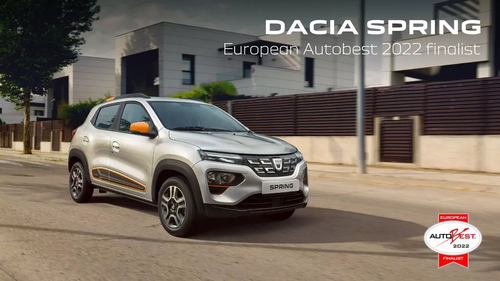 Dacia Spring u finalu za nagradu Auto Best 2022.